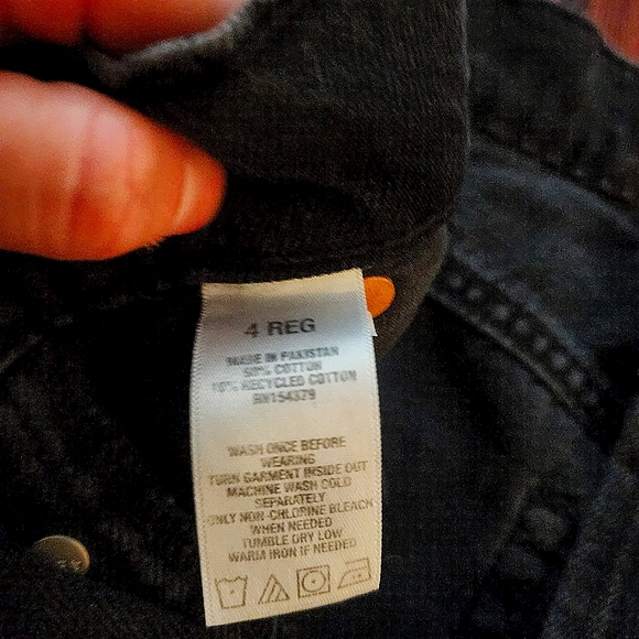 Black Distressed Mom Jeans - Picture 4 of 5